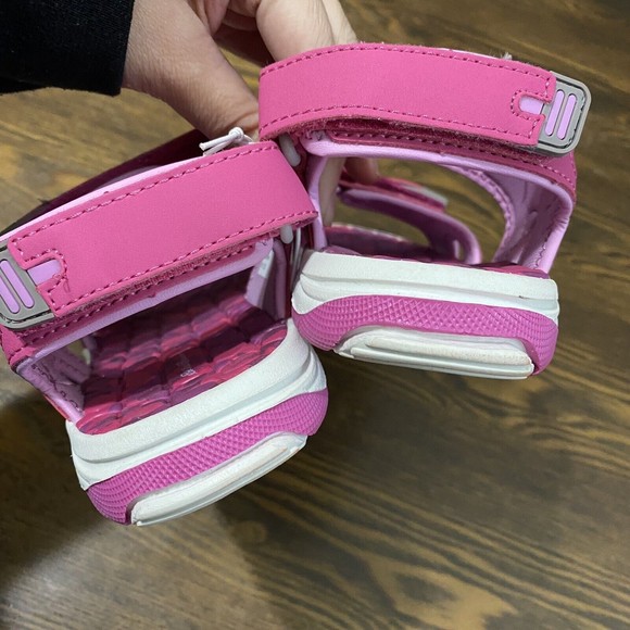 Eddie Bauer Girls Sandal Size 2 M Cascadia Hot Pink Sling Back NWOB - Picture 5 of 7